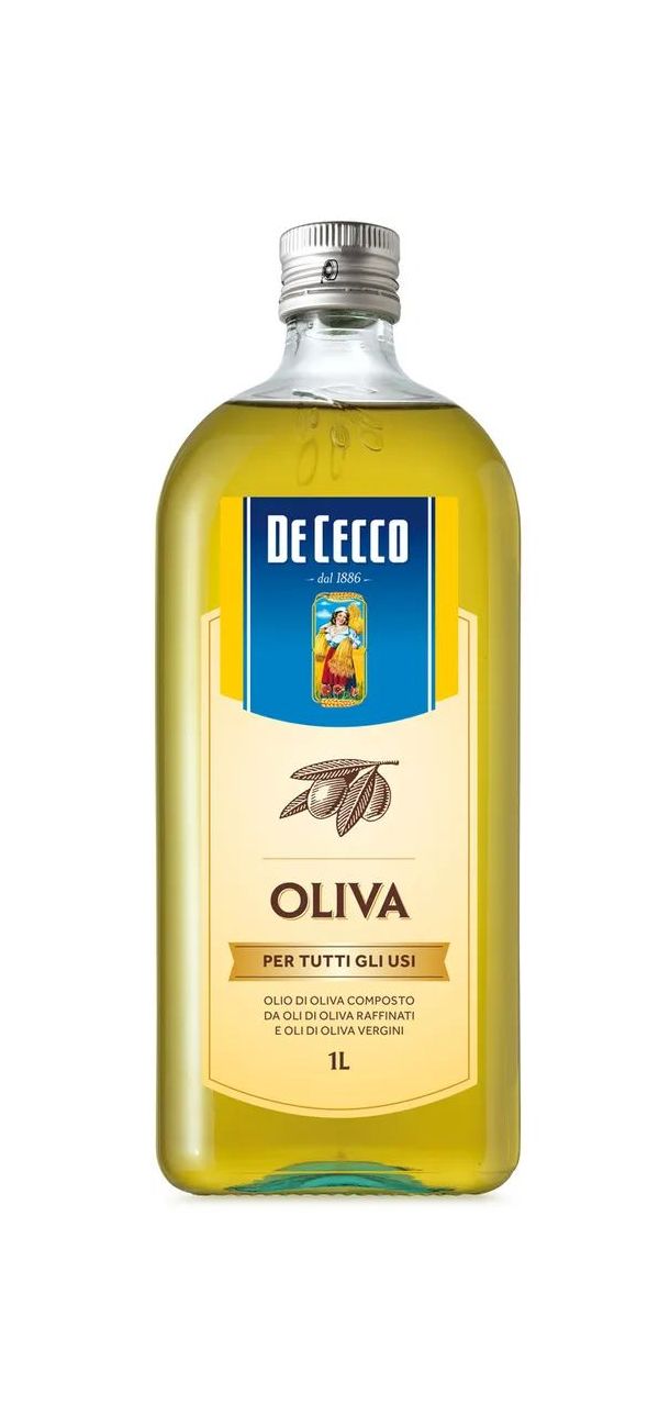 Масло оливковое рафинированное высшего качества Oiol di Oliva, классическое 1л.