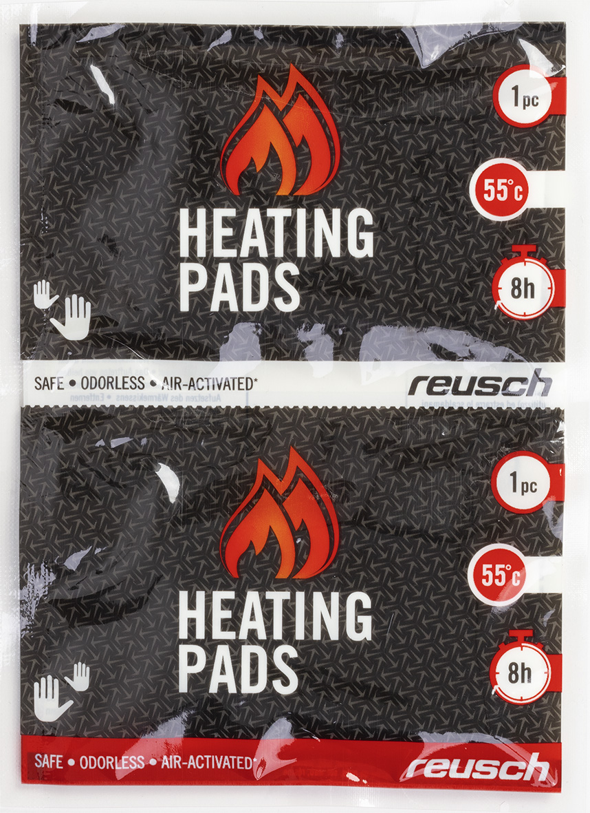 фото Грелка для рук reusch 2021-22 heating pad set 1 pairs white