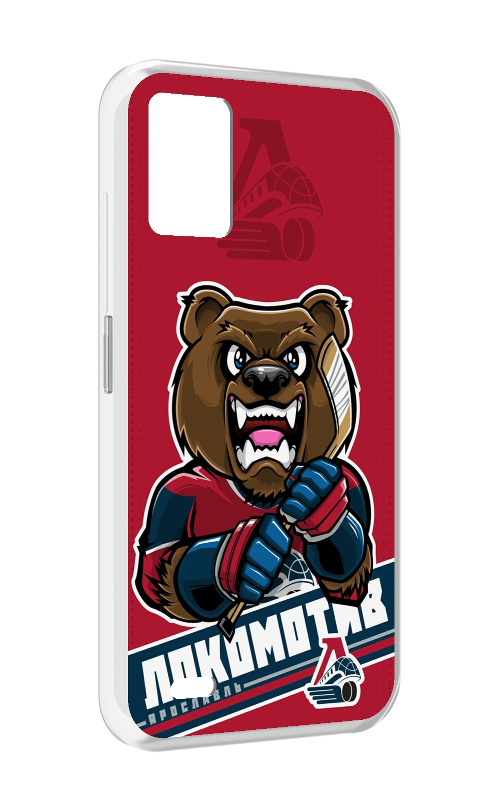 

Чехол MyPads хоккеи локомотив ярославь мужской для UMIDIGI Bison 1, Прозрачный, Tocco