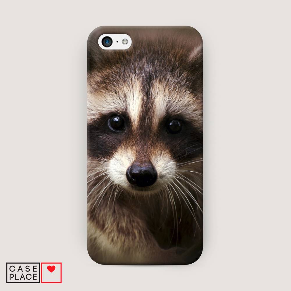 

Пластиковый чехол "Енот" на Apple iPhone 5C, 10220-1