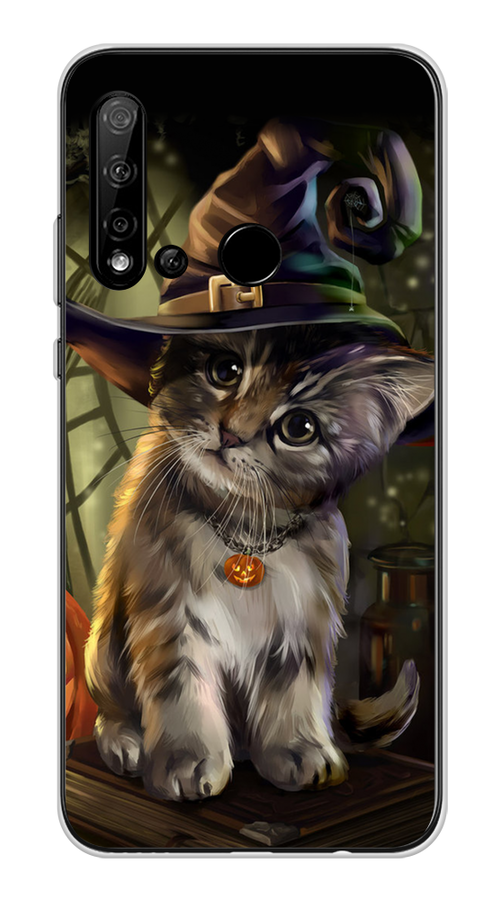 

Чехол Awog на Huawei Nova 5i "Кот для Хэллоуин", Зеленый;серый, 69850-2