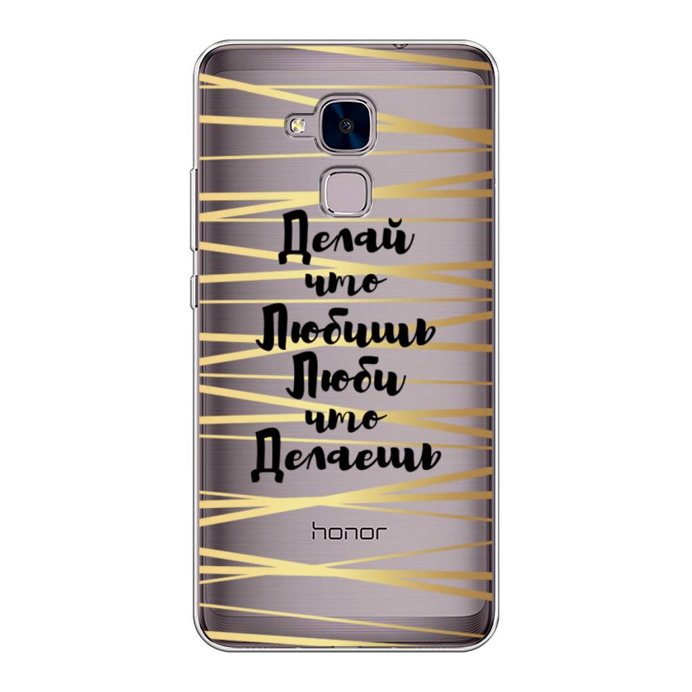 

Чехол Awog на Honor 5C "Делай что любишь", Разноцветный, 60450-7