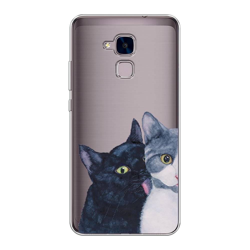 

Чехол Awog на Honor 5C "Кошачья любовь", Разноцветный, 60450-1