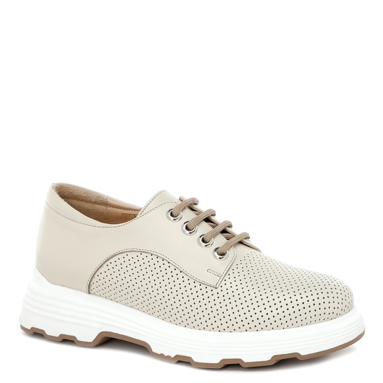 

Полуботинки женские Lr Lorettini 376-795687 бежевые 36 EU, Бежевый, 376-795687