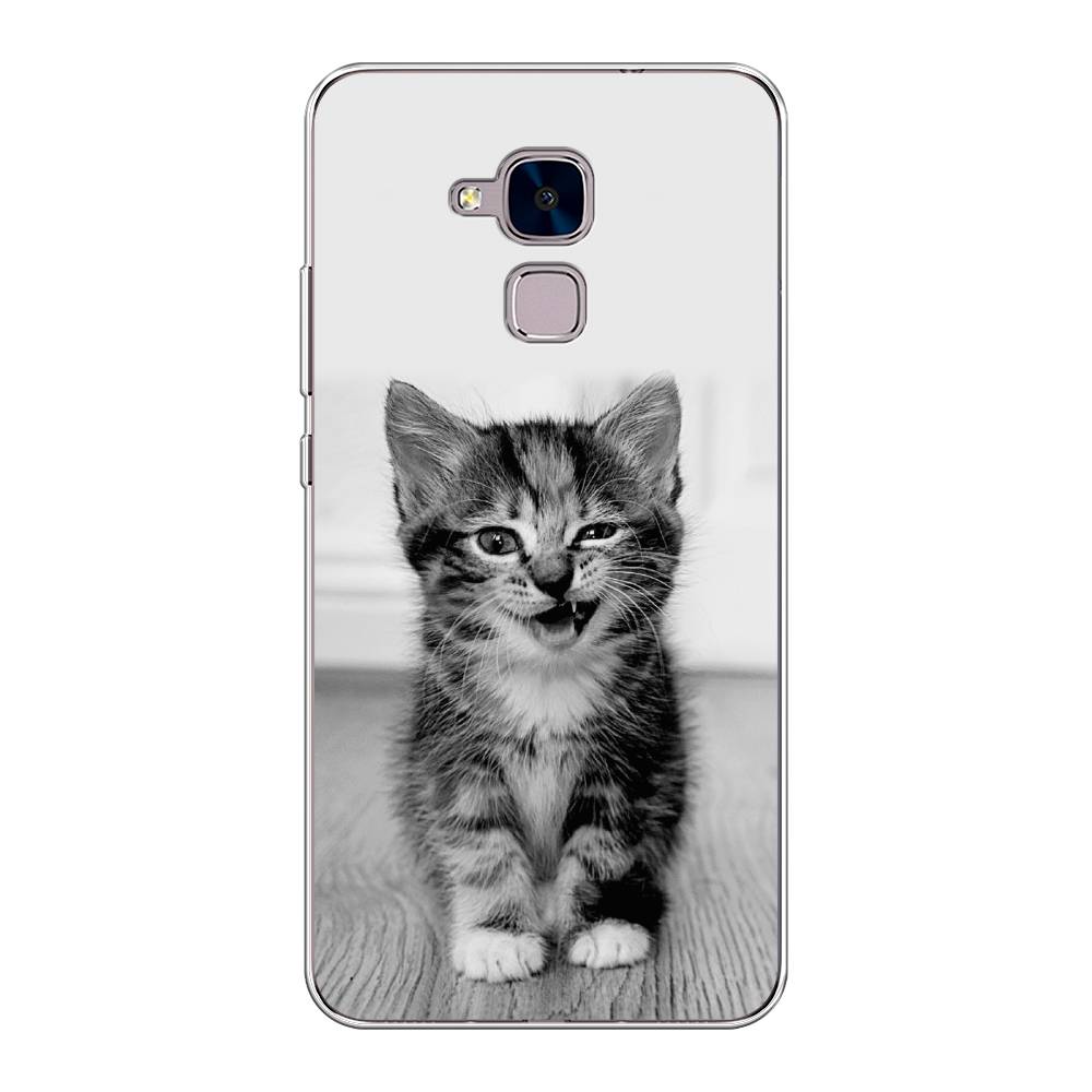 

Чехол Awog на Honor 5C "Подмигивающий котенок", Разноцветный, 60450-1