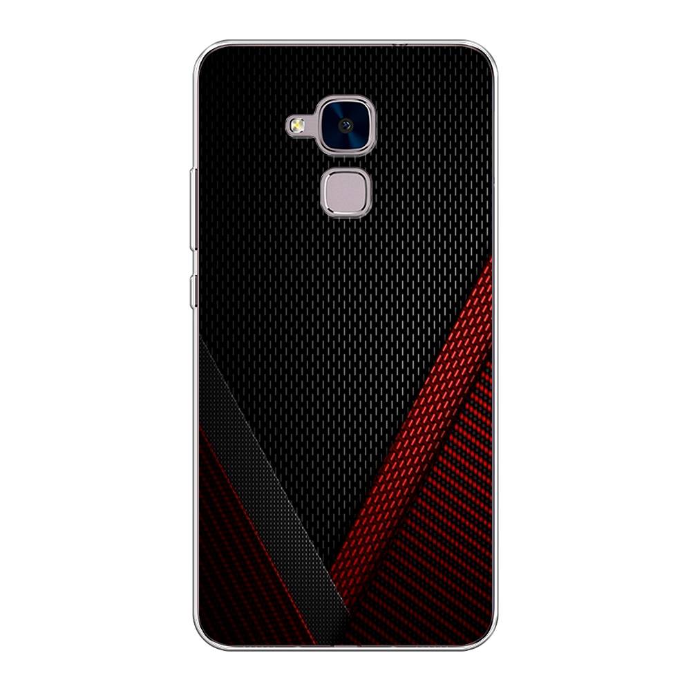 

Чехол Awog на Honor 5C "Красный карбон", Разноцветный, 60450-3