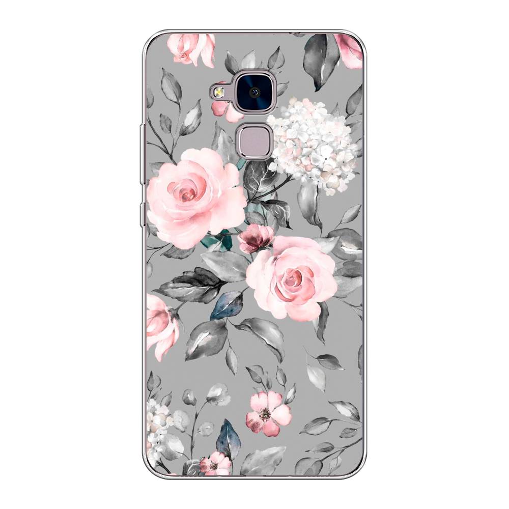 

Чехол Awog "Розы на сером" для Honor 5C, 60450-8
