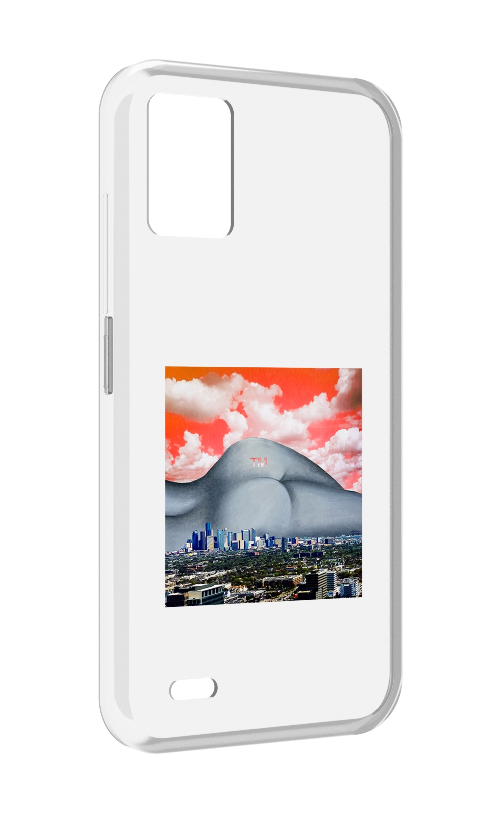 

Чехол MyPads город с девушкой на фоне для UMIDIGI Bison 1, Прозрачный, Tocco