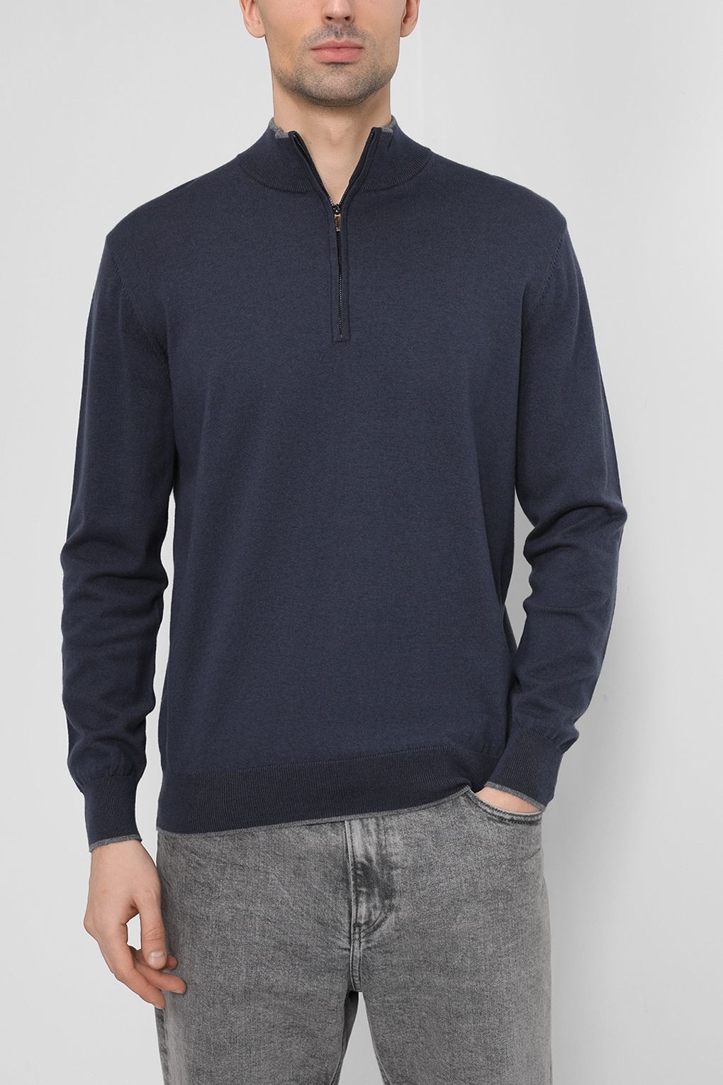 Пуловер мужской D.Molina DM2207Т3405-005 синий XL