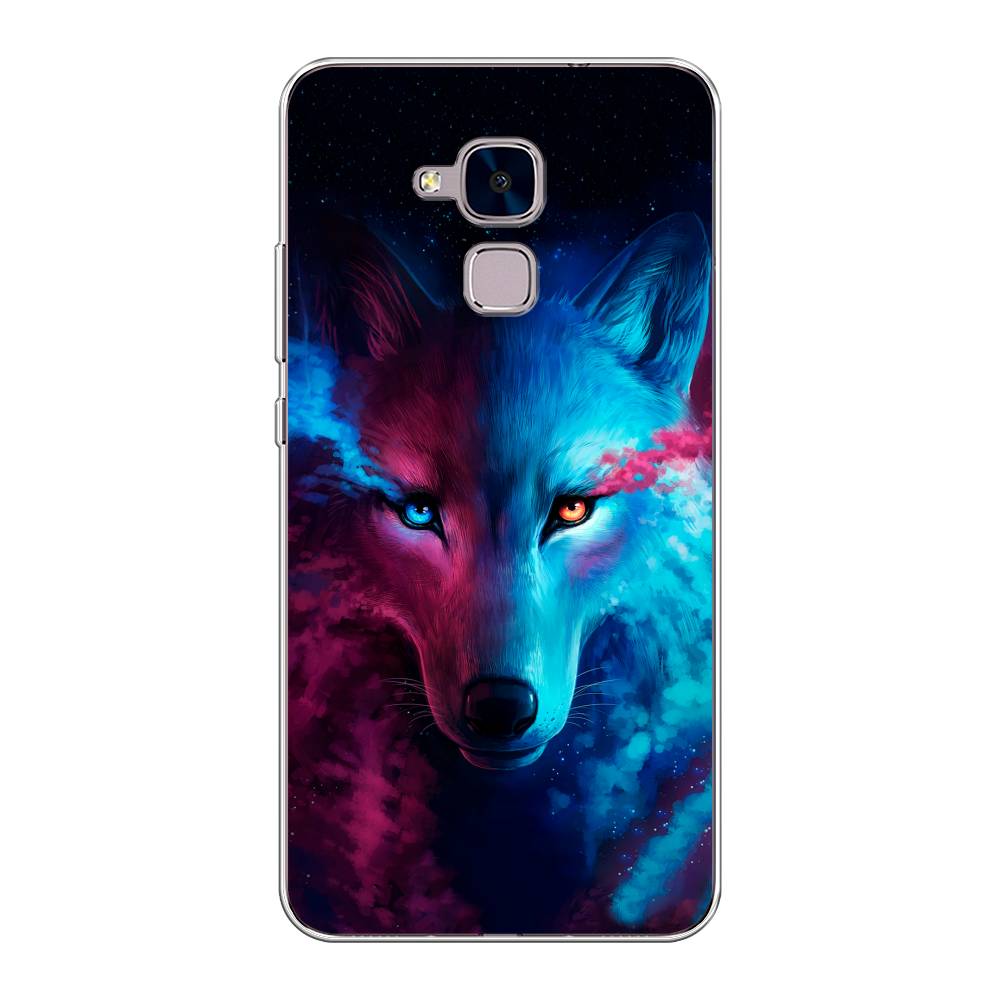 

Чехол Awog на Honor 5C "Волшебный волк", Разноцветный, 60450-1