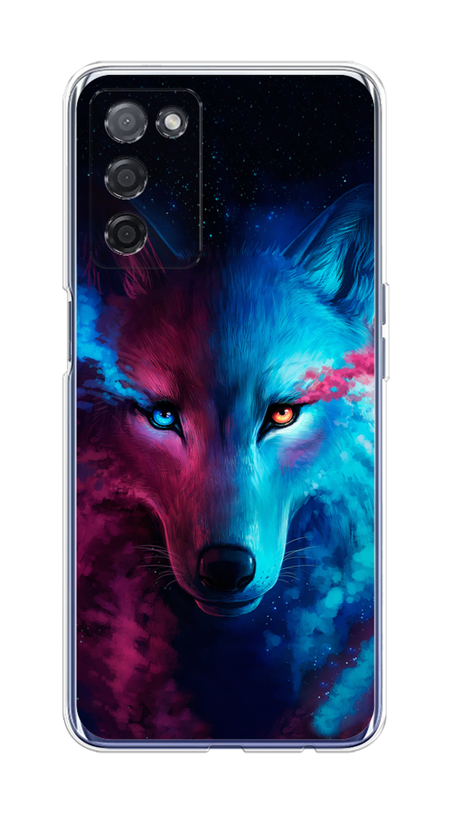 

Чехол Awog на Oppo A55 5G "Волшебный волк", Разноцветный, 256250-1