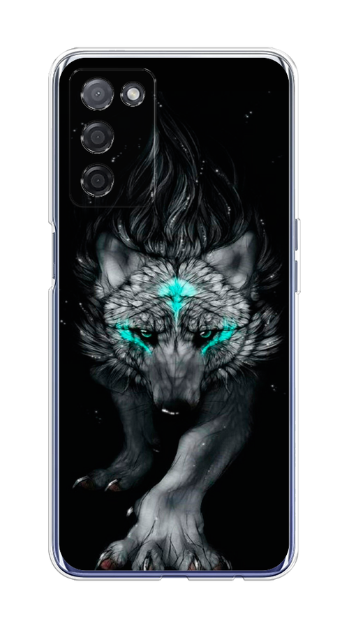 

Чехол Awog на Oppo A55 5G "Волшебный волк", Разноцветный, 256250-2