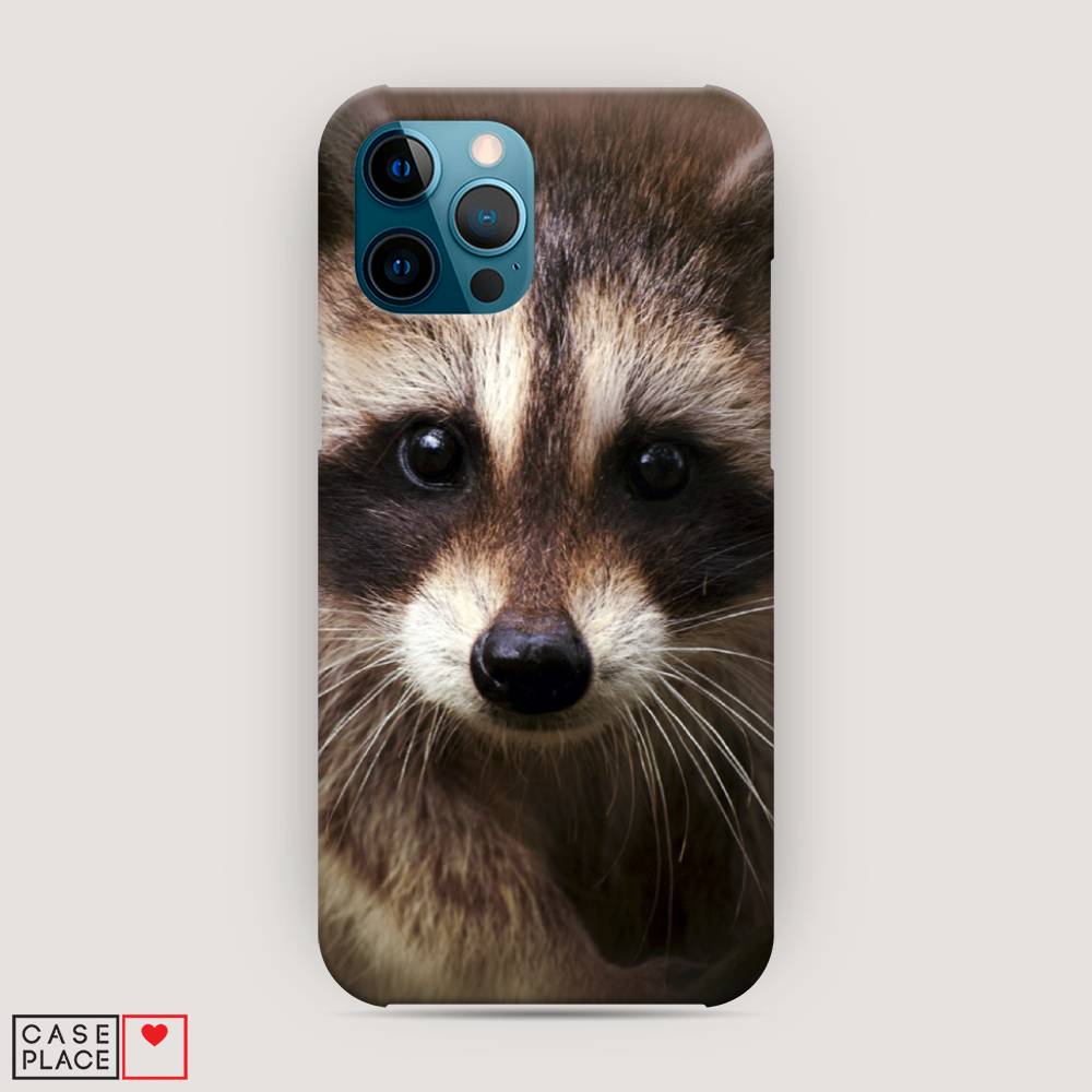 

Пластиковый чехол "Енот" на Apple iPhone 12 Pro Max, 12720-1