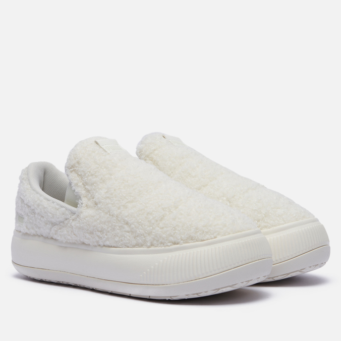 фото Кроссовки женские puma suede mayu slip-on teddy белые 36 eu