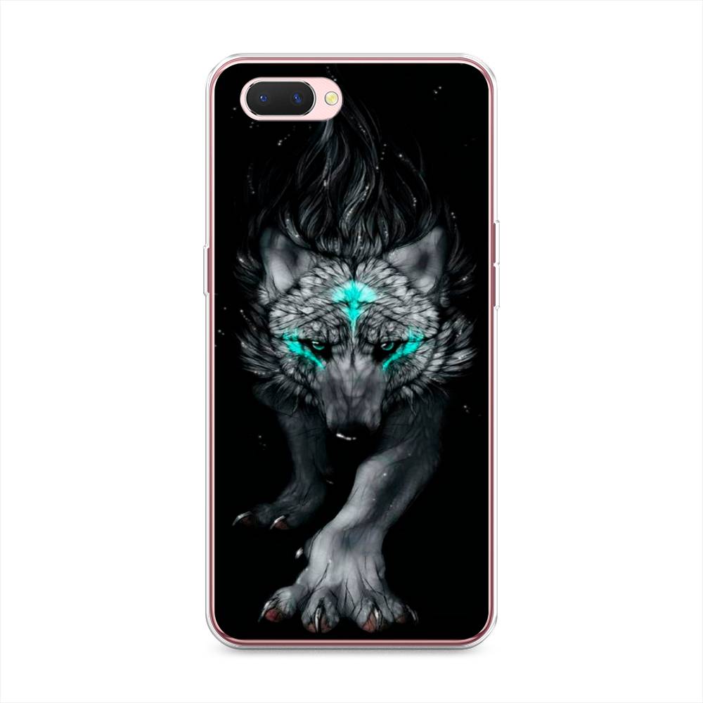

Чехол Awog на Oppo A3s "Волшебный волк", Разноцветный, 252050-2