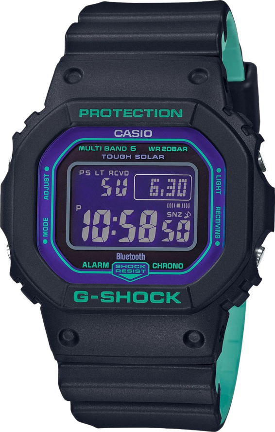 

Наручные часы мужские Casio G-Shock GW-B5600BL-1, G-Shock GW-B5600BL-1