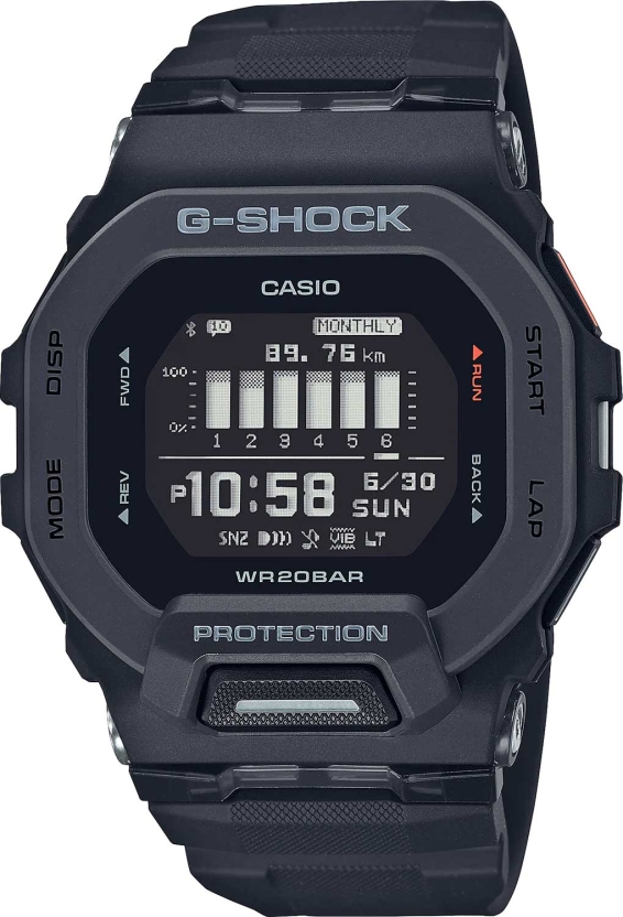 

Наручные часы мужские Casio G-Shock GBD-200-1, G-Shock GBD-200-1