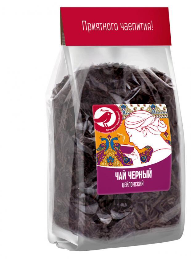 Чай черный АШАН Красная птица Цейлонский листовой 400 г 400₽