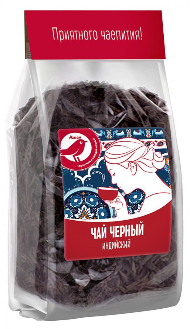 Чай черный АШАН Красная птица Индийский крупнолистовой 200 г 250₽