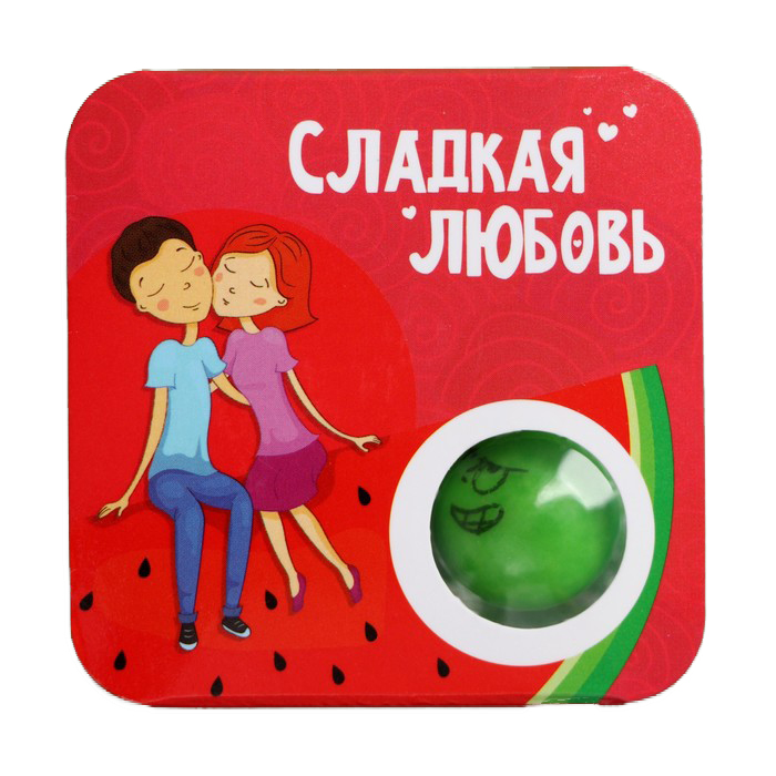 

Жевательная резинка Сладкая любовь арбуз, 14г