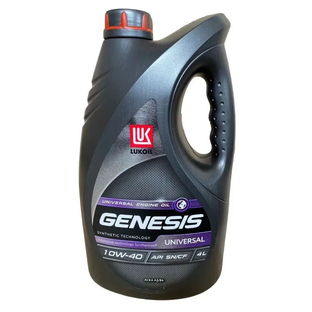 

Моторное масло Lukoil полусинтетическое Genesis Universal Api Sn 10W40 4л