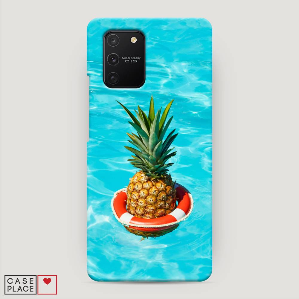 

Пластиковый чехол "Ананас в бассейне" на Samsung Galaxy S10 Lite, 210020-7