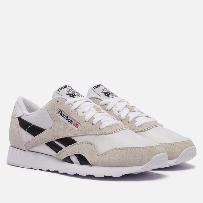 фото Кроссовки женские reebok classic nylon белые 41 eu