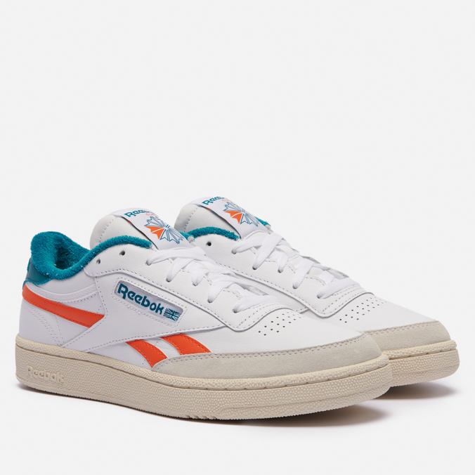 фото Кеды женские reebok club c revenge белые 37.5 eu