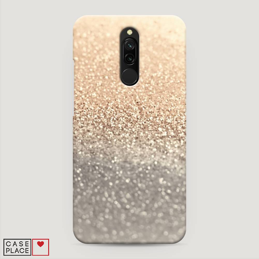 

Пластиковый чехол "Песок золотой рисунок" на Xiaomi Redmi 8