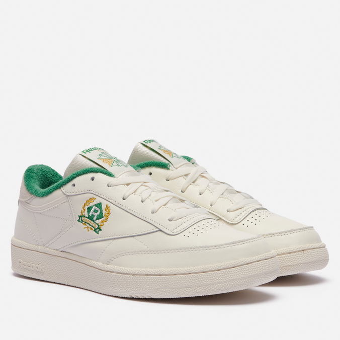 фото Кеды женские reebok club c 85 белые 36.5 eu