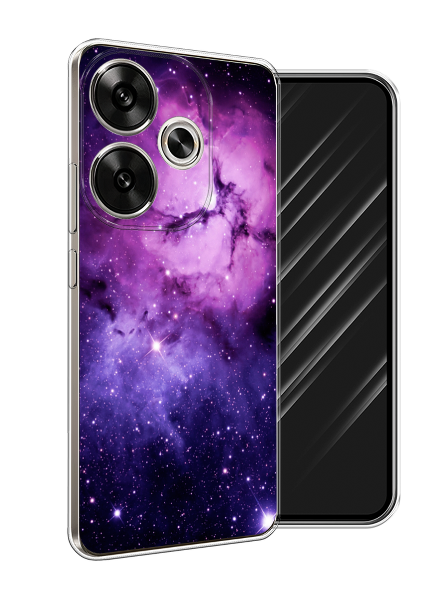 

Чехол Awog на Xiaomi Redmi Turbo 3 "Космос 18", Фиолетовый;черный;белый, 322150-1