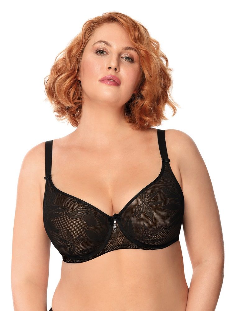 

Бюстгальтер женский Nipplex Zara Spacer черный 85F, Zara Spacer