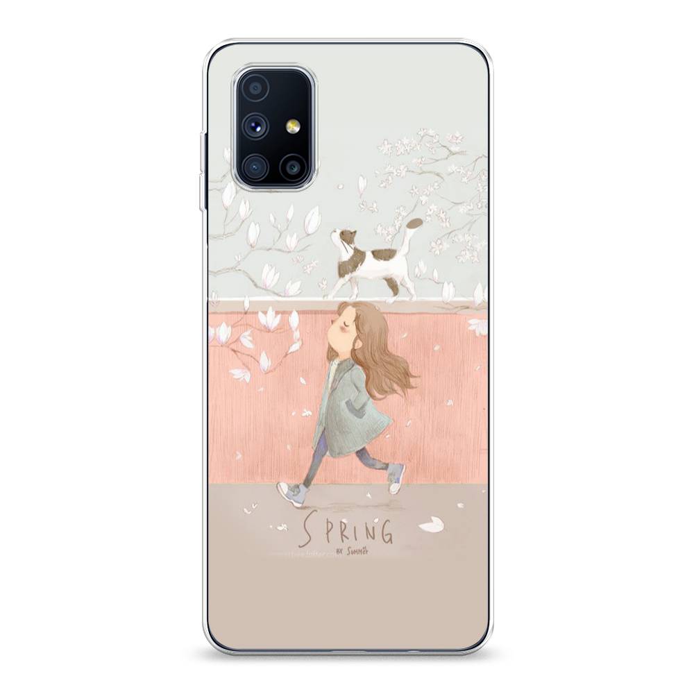 

Чехол Awog на Samsung Galaxy M51 / Самсунг M51 "Девочка-весна", Разноцветный, 2101550-7