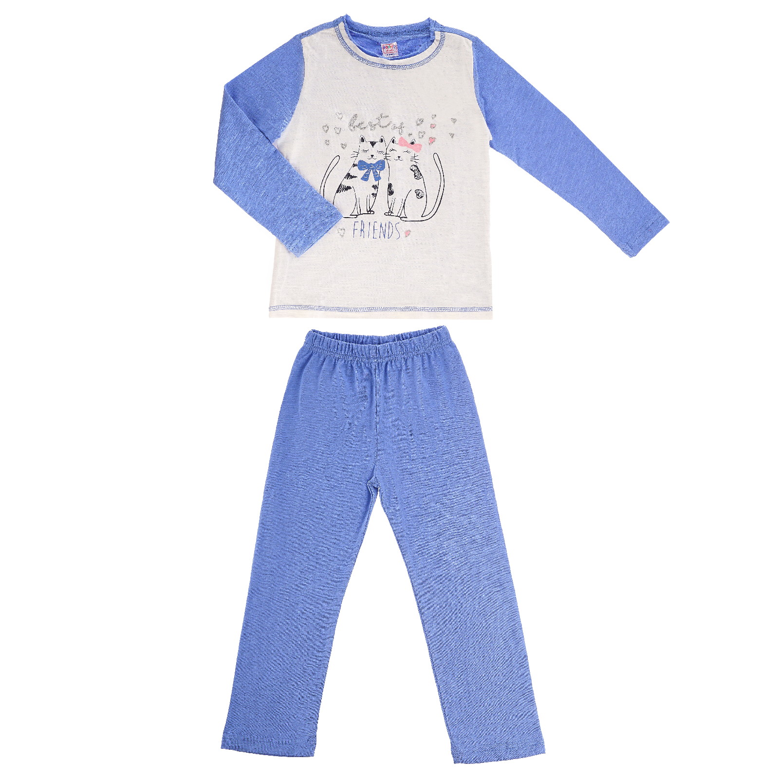 

Пижама детская Bonito kids OP1083 цв. темно-голубой р. 104, OP1083