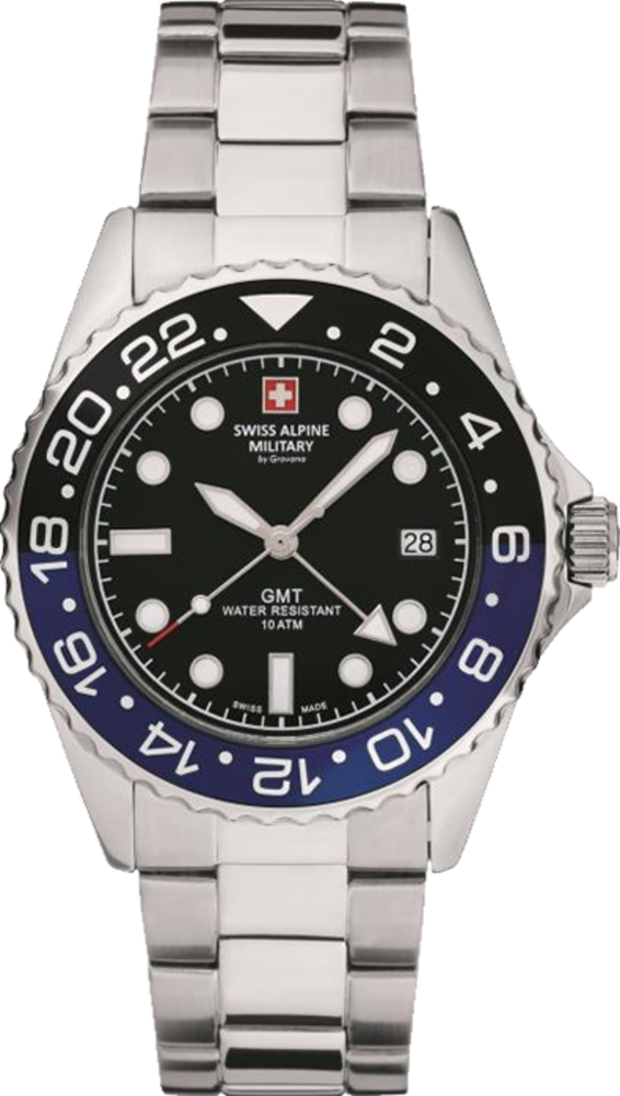 Наручные часы мужские Swiss Alpine Military Master Diver 7052.1132SAM
