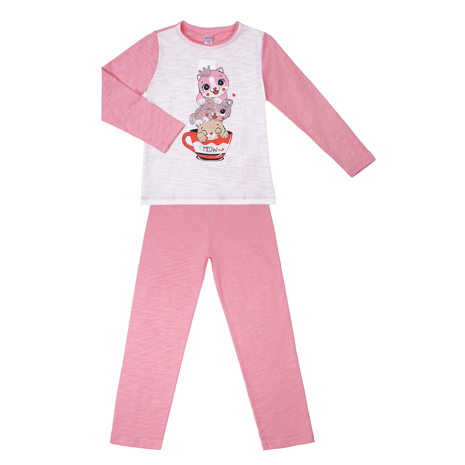 

Пижама детская Bonito kids OP1083 цв. розовый р. 116, OP1083