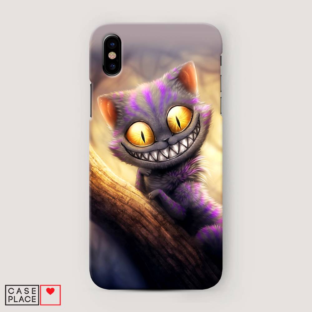 

Пластиковый чехол "Cheshire Cat" на Apple iPhone XS Max (10S Max), 11920-1