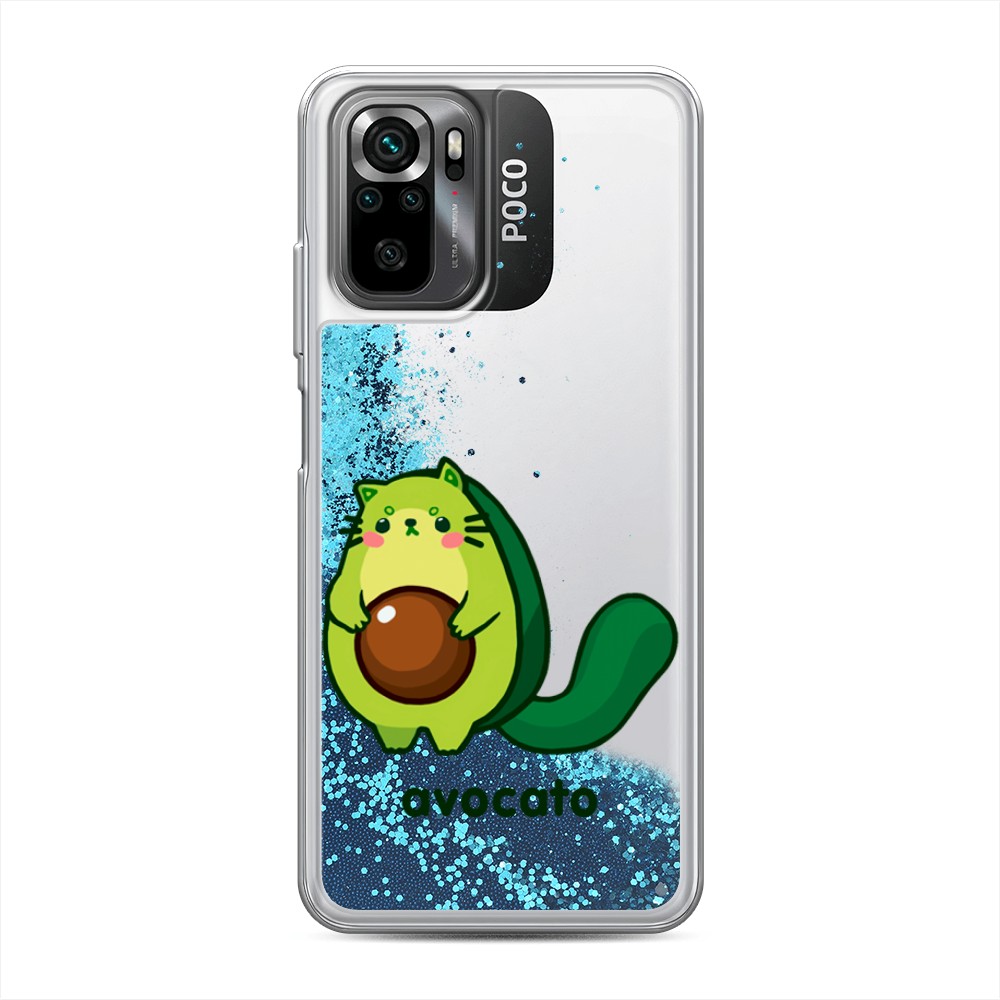 

Чехол Awog на Xiaomi Redmi Note 10/ Redmi Note 10S/ Poco M5s "Avocato", Зеленый;коричневый, 316293-1