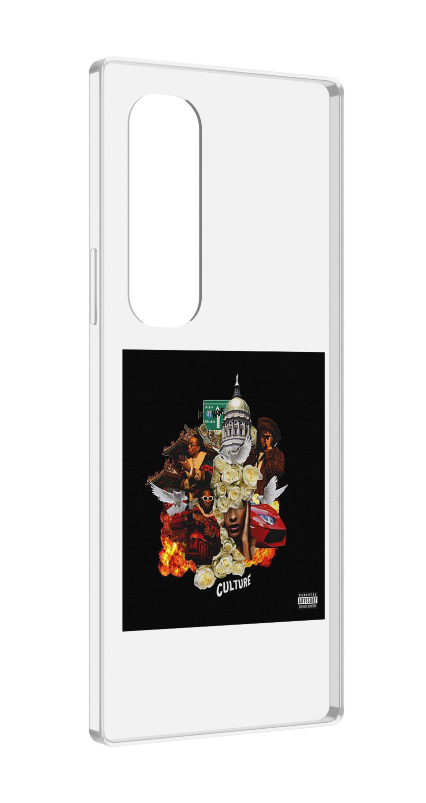 

Чехол MyPads Migos - Culture для Samsung Galaxy Z Fold 4 (SM-F936), Прозрачный, Tocco