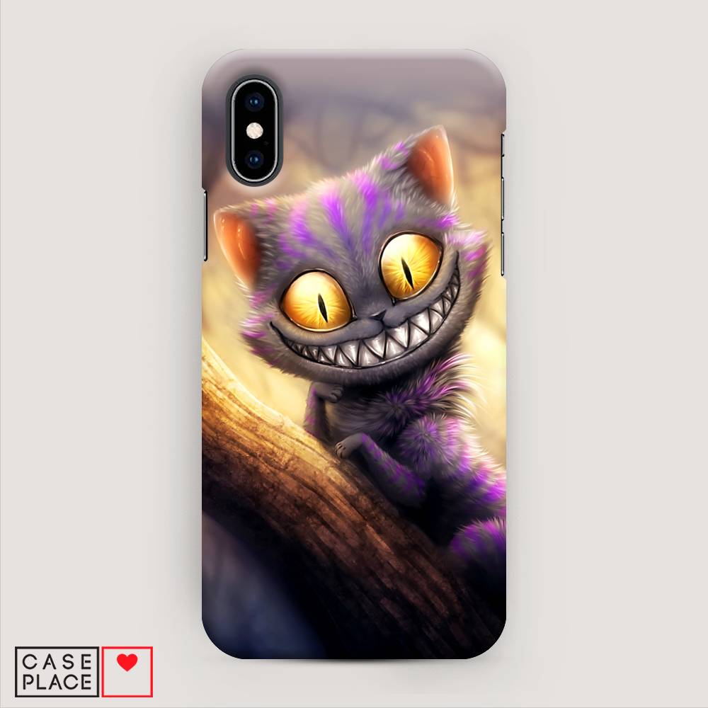 

Пластиковый чехол "Cheshire Cat" на Apple iPhone X (10), 11020-1