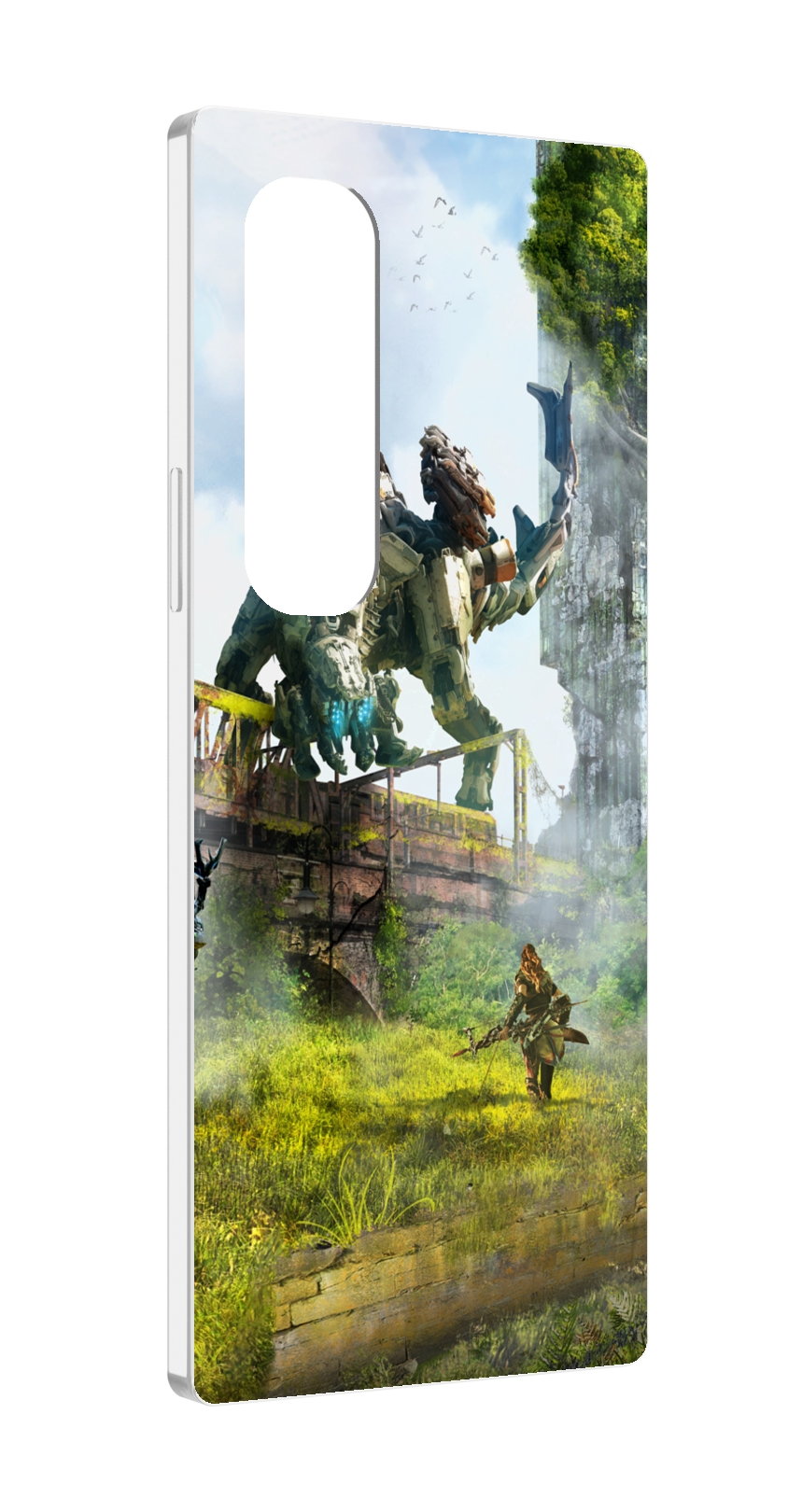 Чехол MyPads Horizon Zero Dawn для Samsung Galaxy Z Fold 4 (SM-F936)