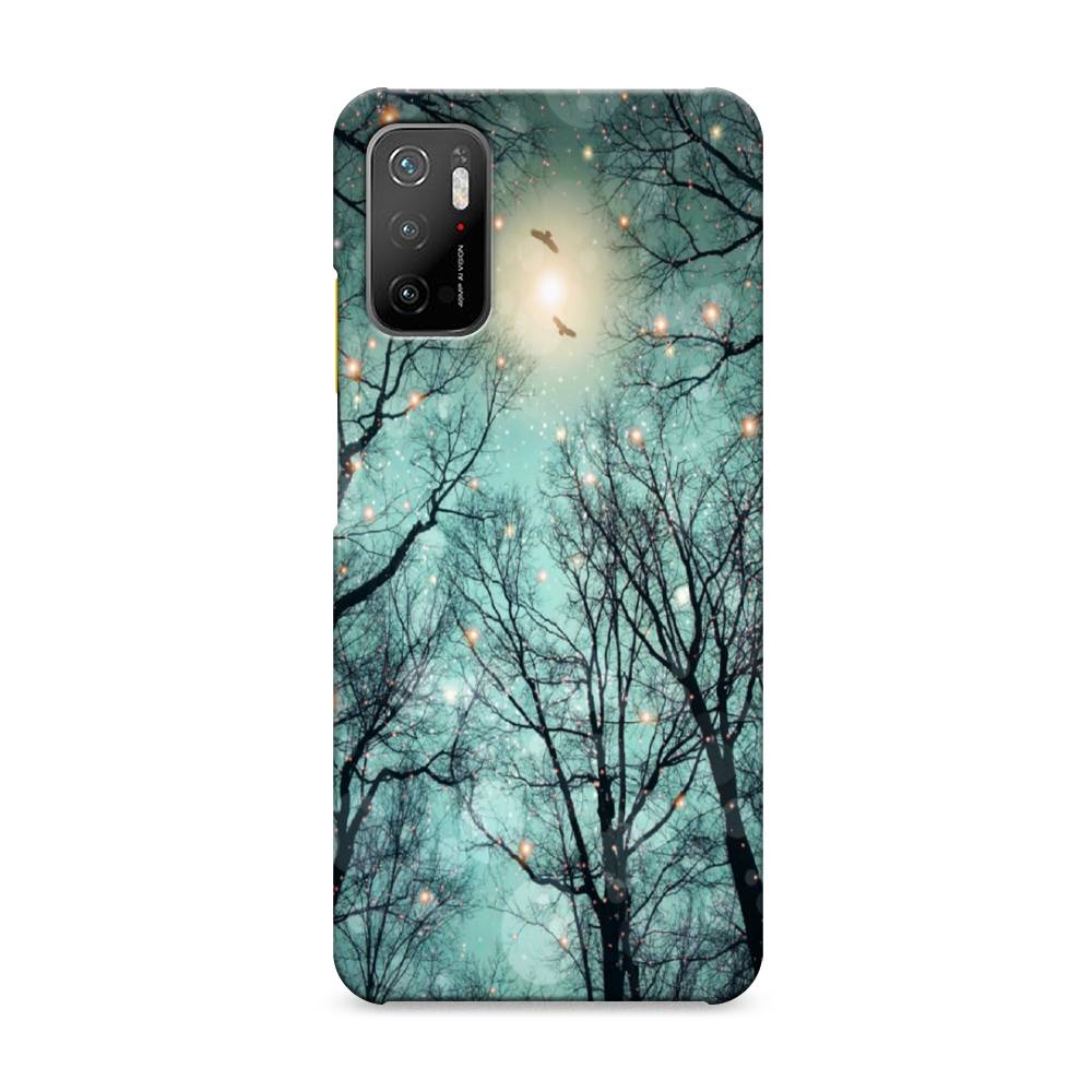 

Пластиковый чехол "Лес в сумерках" на Xiaomi Poco M3 Pro, 311020-3