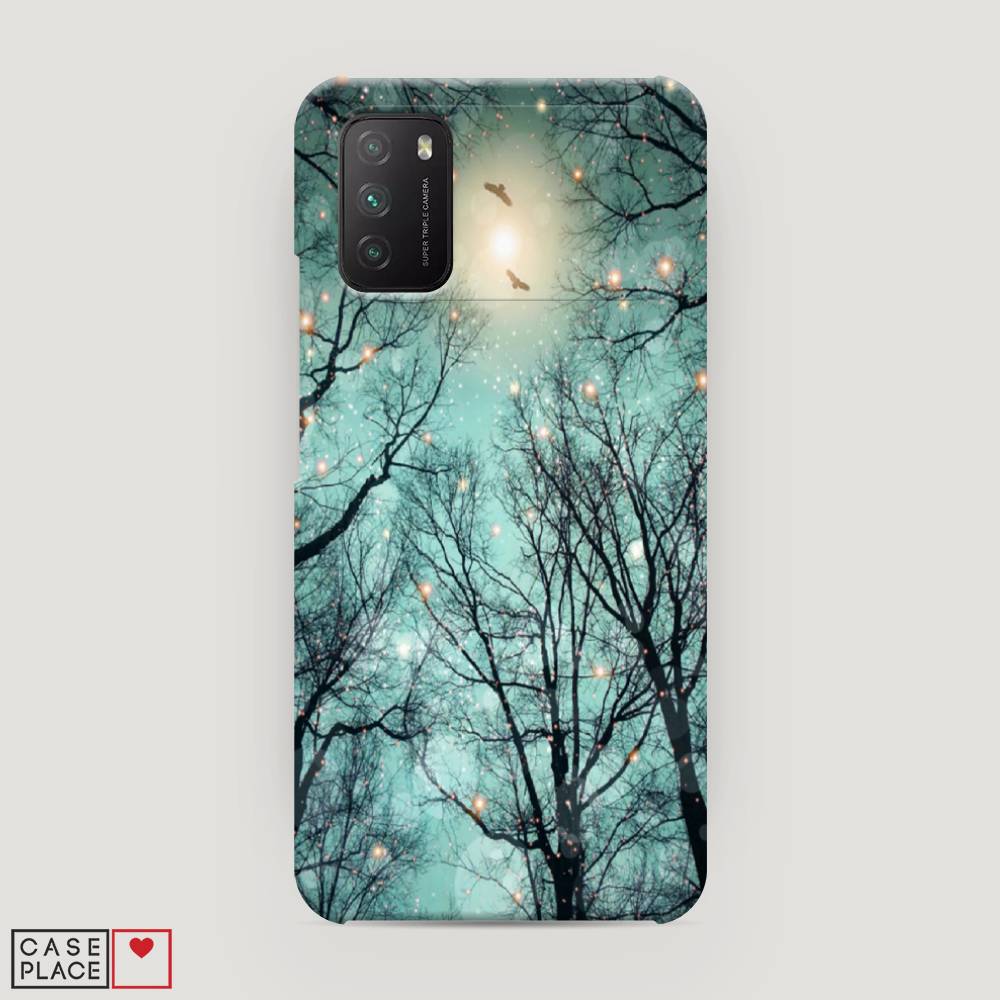 

Пластиковый чехол "Лес в сумерках" на Xiaomi Poco M3, 39520-3