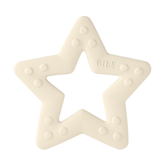 Прорезыватель BIBS Baby Bitie Star-Ivory