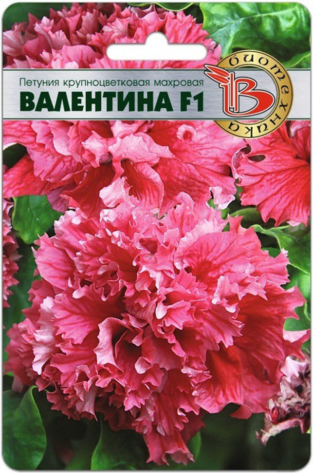 

Семена Биотехника 39036-Биотех Петуния Валентина F1 (махровая), 10 шт 0,01г