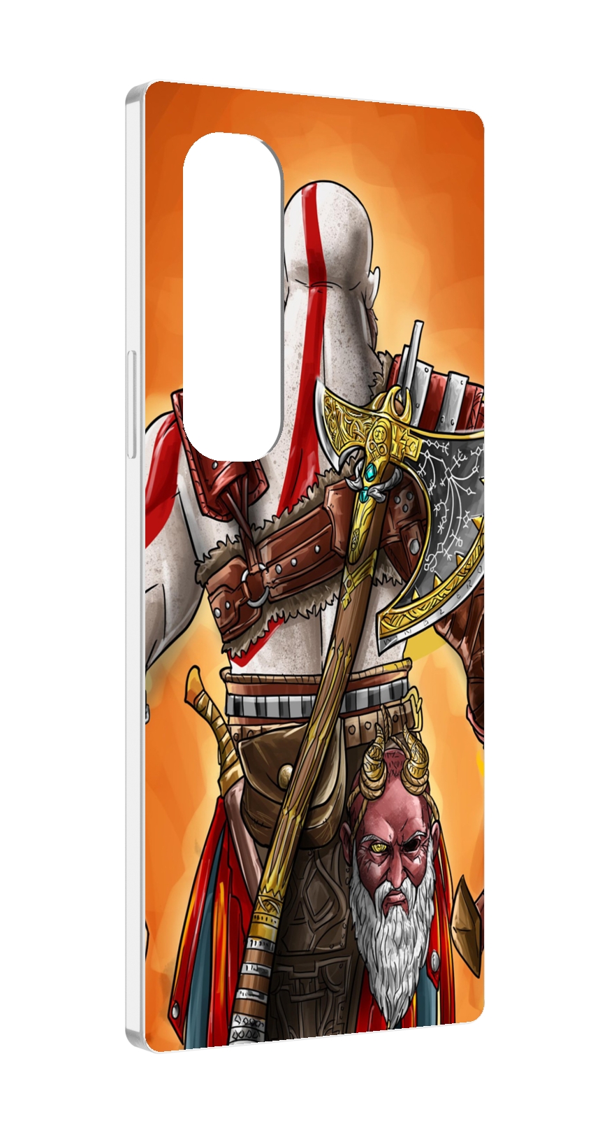 

Чехол MyPads God of War для Samsung Galaxy Z Fold 4 (SM-F936), Прозрачный, Tocco