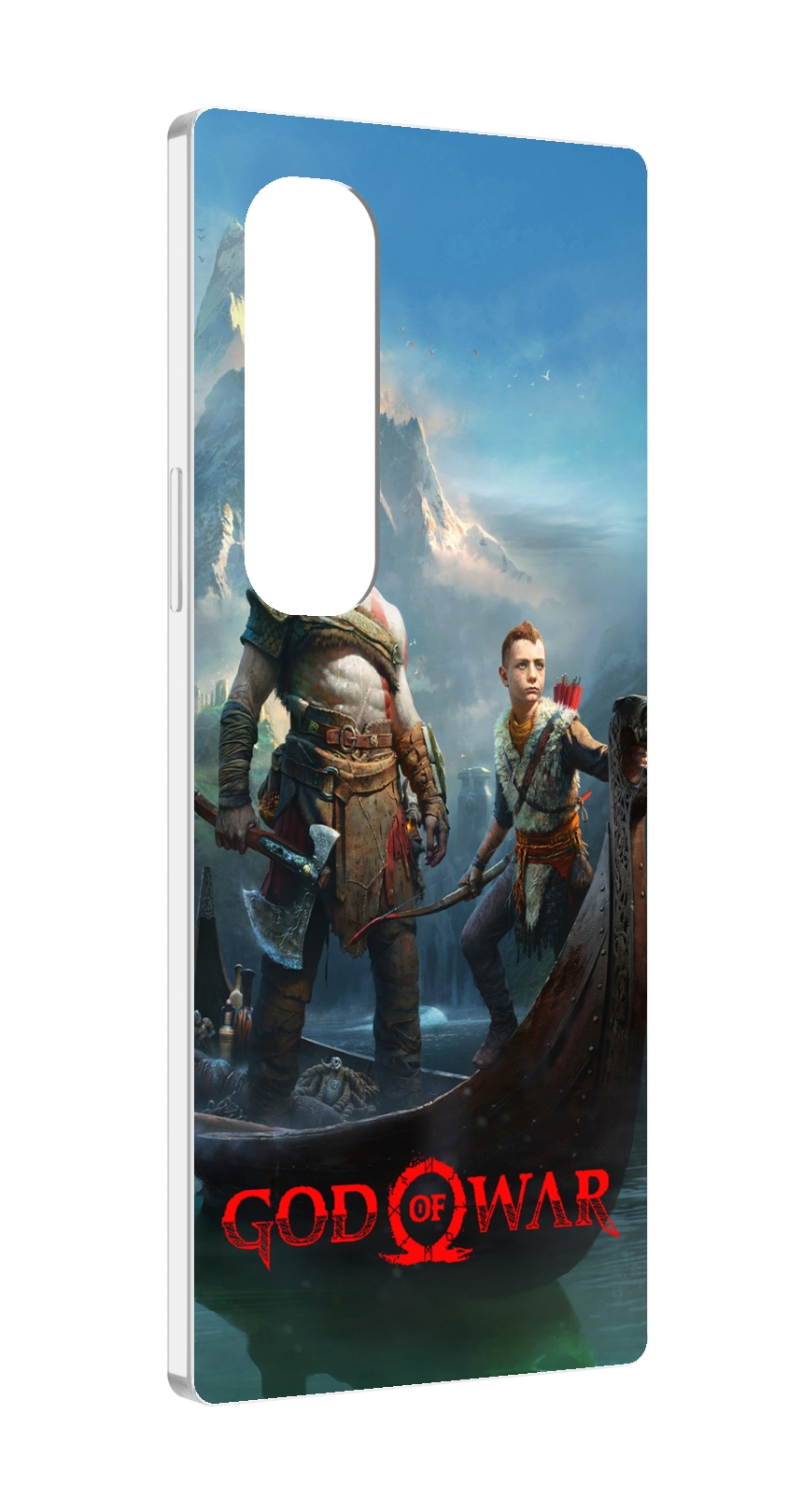 

Чехол MyPads God Of War Кратос Атрей для Samsung Galaxy Z Fold 4 (SM-F936), Прозрачный, Tocco