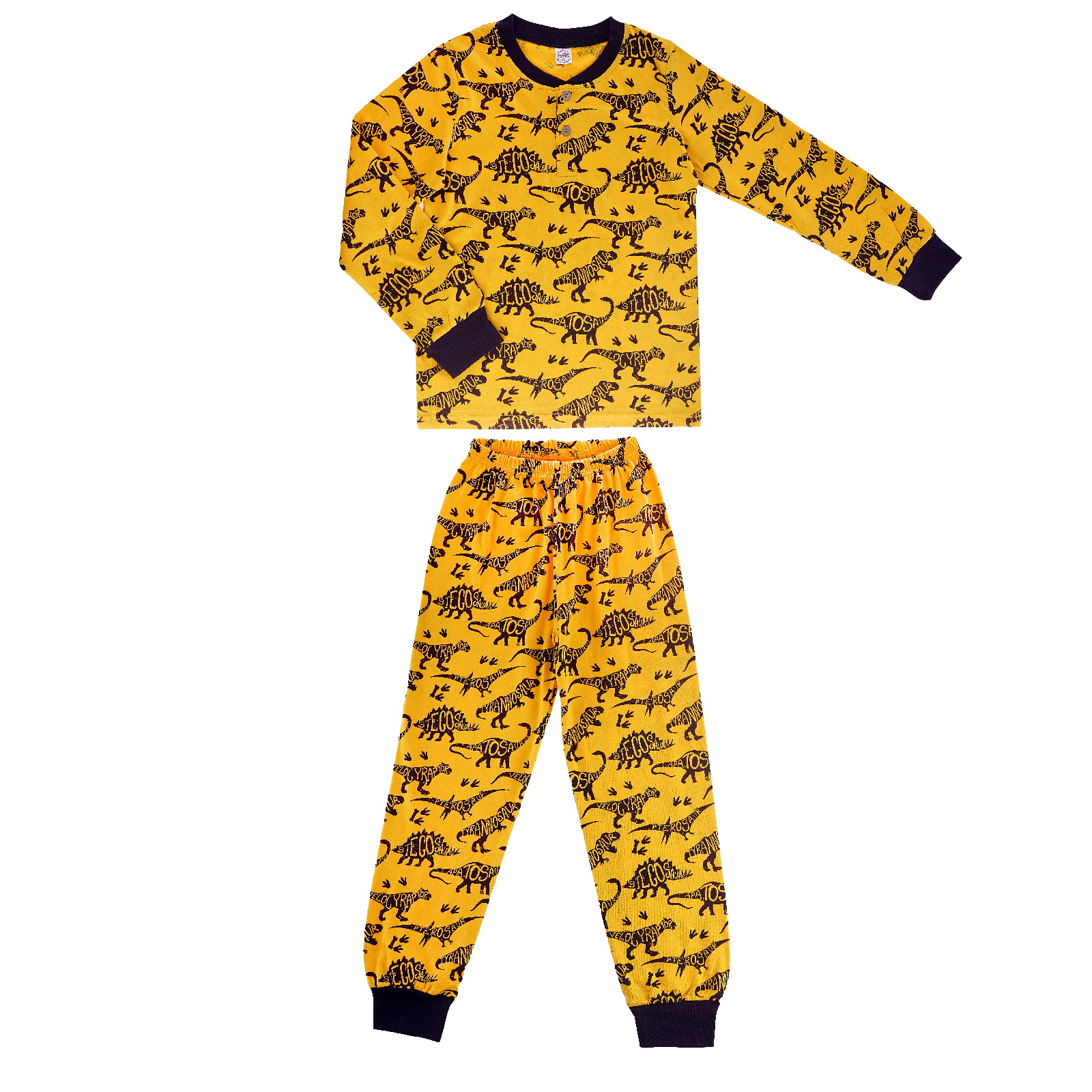 

Пижама детская Bonito kids BK1354M цв. желтый р. 146, BK1354M