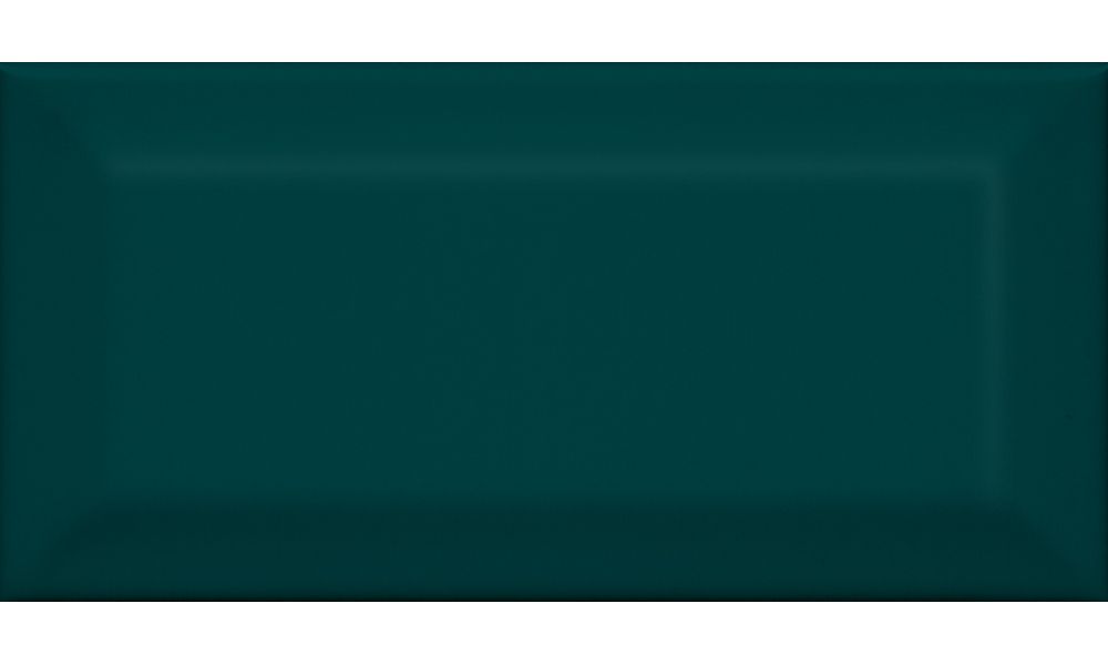 Клемансо Плитка настенная зелёный тёмный грань 16059 7,4х15 упак.