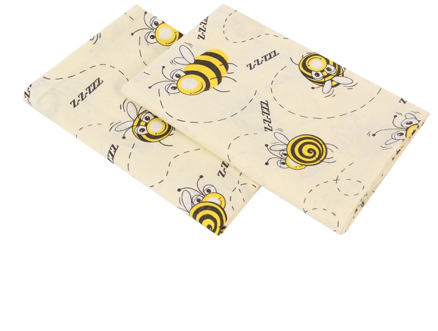 Наволочка КотБаюн 50х70 бязь Пчелка жу-жу 82193501 молния/2шт